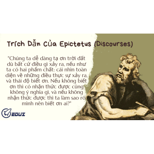 2. Trích dẫn của Epictetus (Discourses)